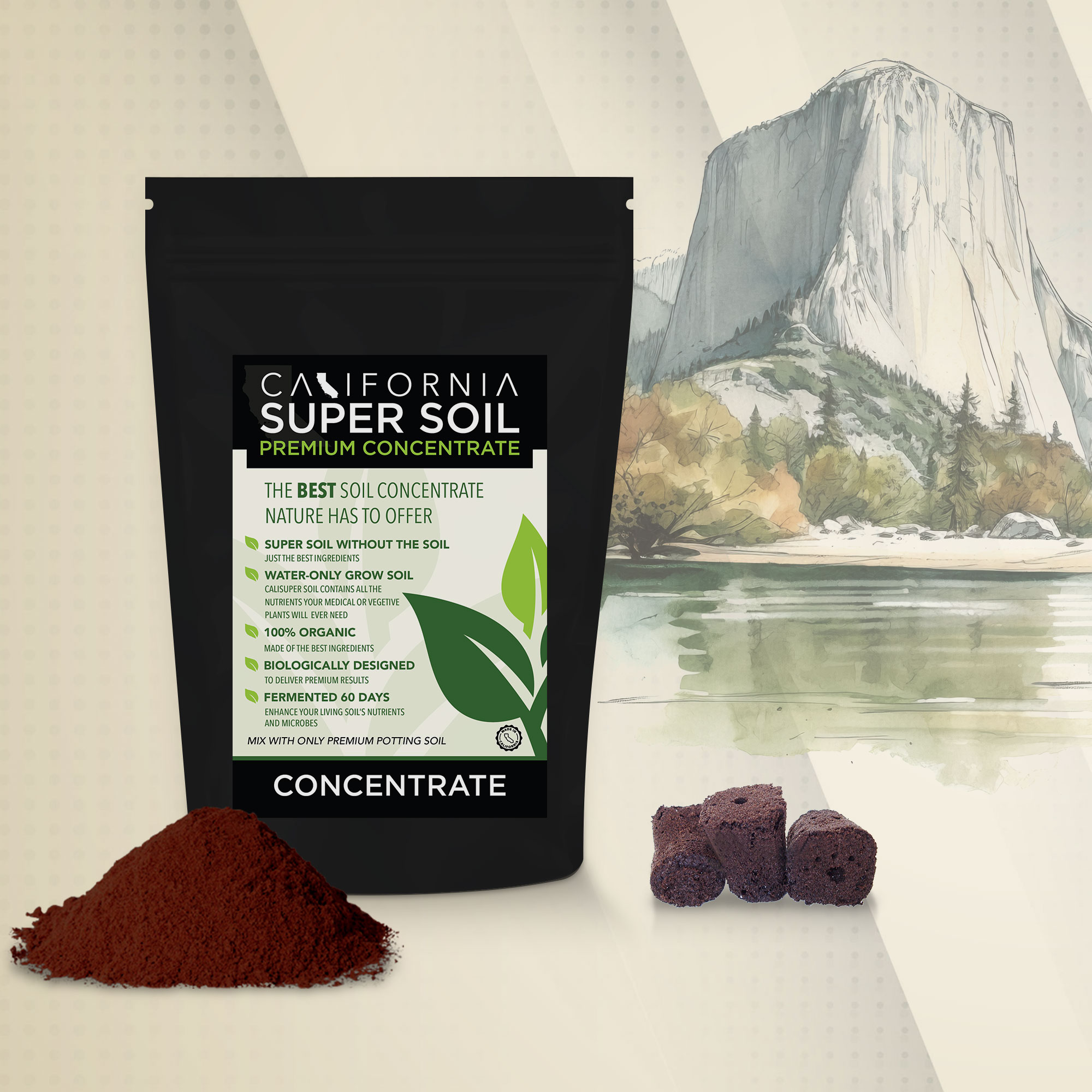 Concentrate Super Soil 2.5lbs: Bud Super Soil Kit | The Bud